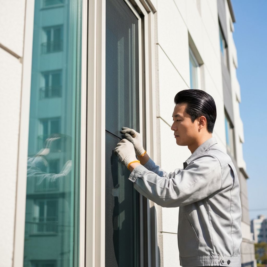 방충망 교체 및 유리청소 전문 WorldShin